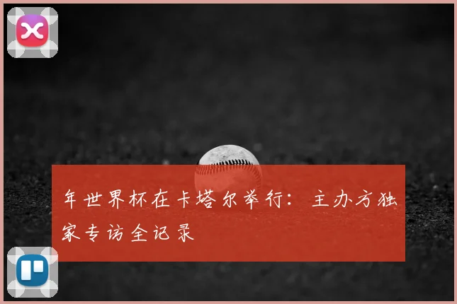 年世界杯在卡塔尔举行:主办方独家专访全记录