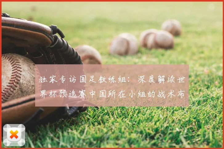 独家专访国足教练组：深度解读世界杯预选赛中国所在小组的战术布局